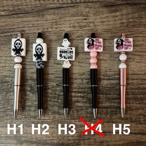 Beaded Halloween Pens